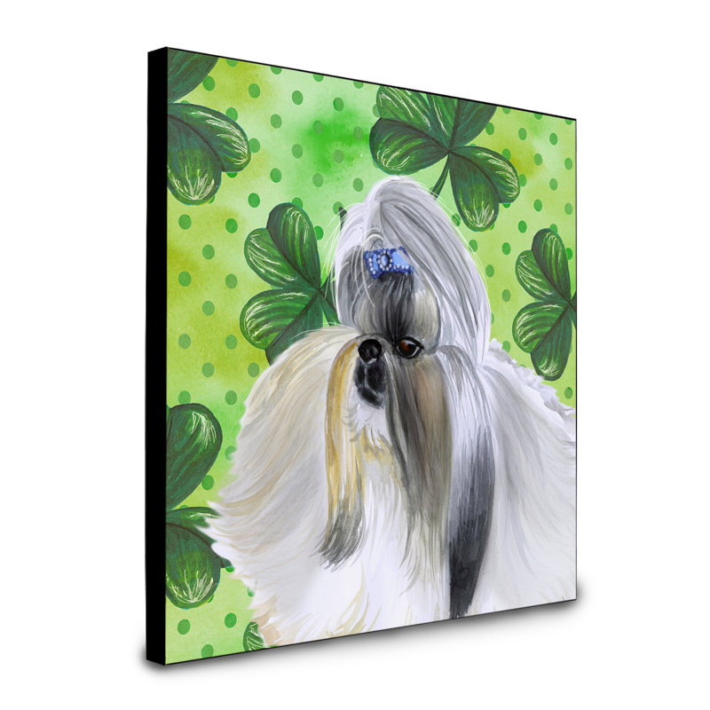 Panneau mural d’art Ibiza, Shih Tzu