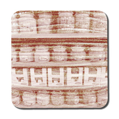 Square 6 Piece Coaster Set