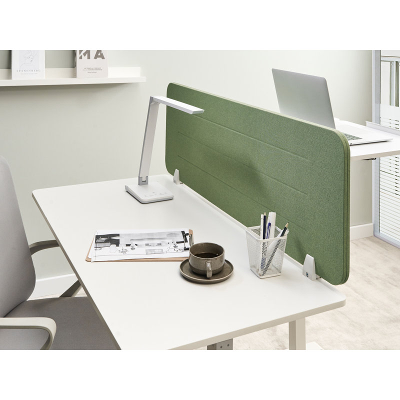Desk Dividers, Green, 40cm H x 120cm L