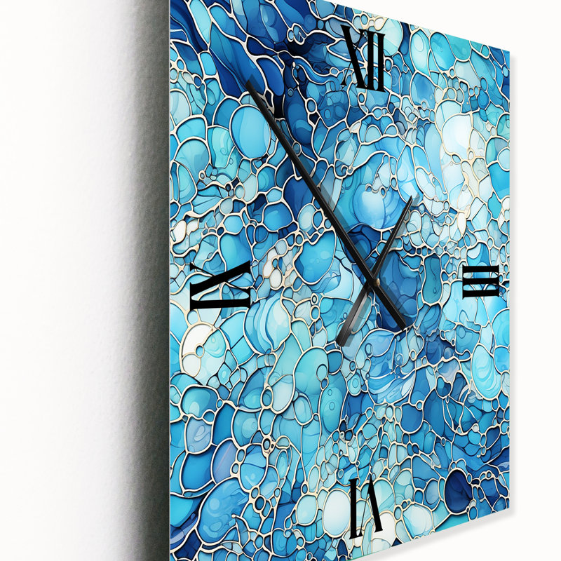 Horloge murale bohème et éclectique Celestial Whirls, Grand