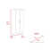 Garde-manger Varese, double porte, cinq tablettes