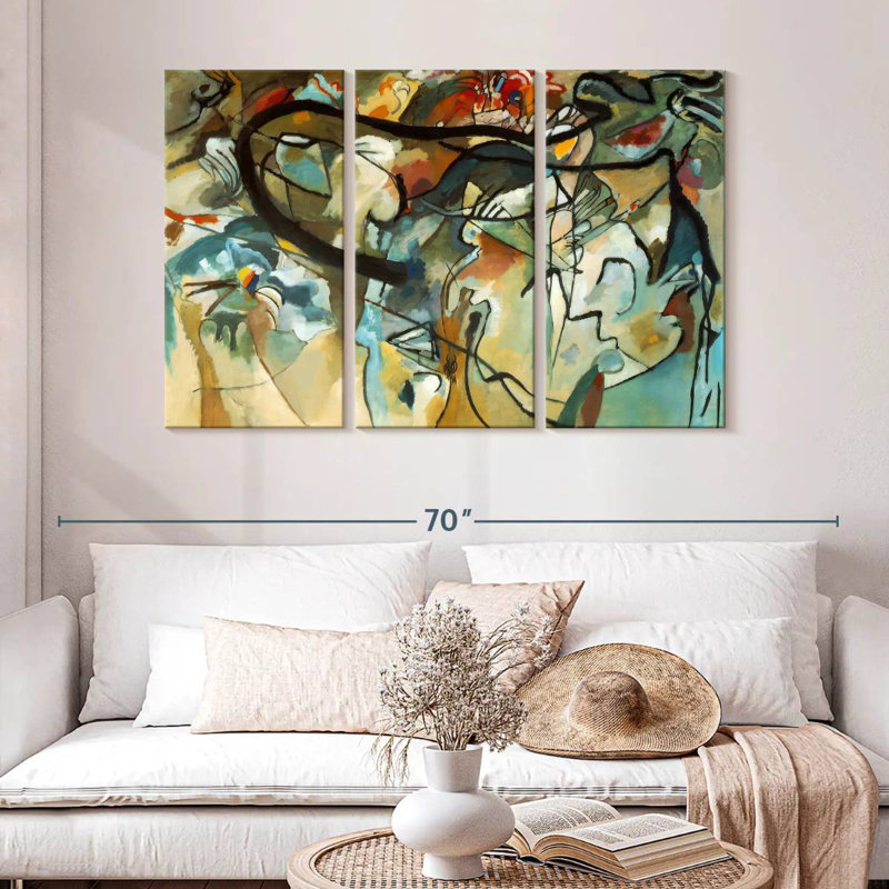 Avery Composition V, 32" H x 50" W