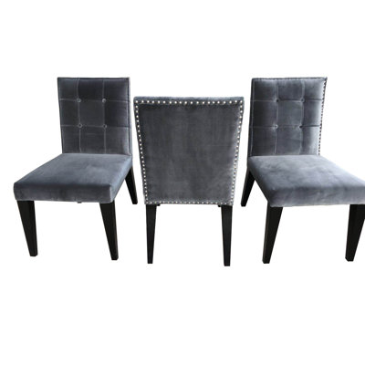 Chaise d'appoint en cuir crème Middlet