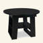 Table de salle à manger extensible ronde 43,3 "à 59" pour 4-6, table de cuisine ronde à ovale avec rallonge rabattable intégrée, base stable en H et tablette de rangement-230450420