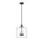 Luminaire suspendu mat noir à 3 lumières Arvidson