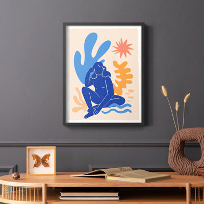 Matisse CECLX III, reproduction d'art encadrée - bois massif