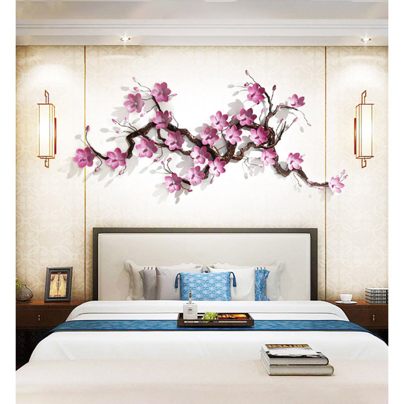 Décoration murale luxueuse et moderne, H 27,56 po x l 59,06 po x P 1,97 po