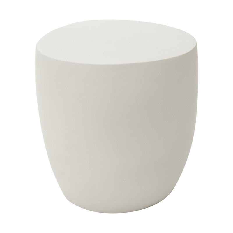 Light Table,Night Stand,GRC Table Concrete Side Table, White