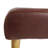 Genuine Leather Upholstered Bench