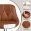 color Swivel Yes Upholstered Faux Leather Yes Bar Stool with Steel Frame-1619740324