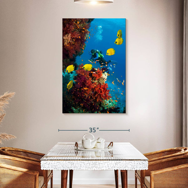 Senne Deep Sea Scuba Diving, 48" H x 32" W