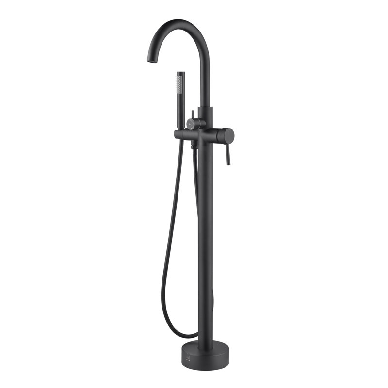 Robinet de baignoire, Noir mat