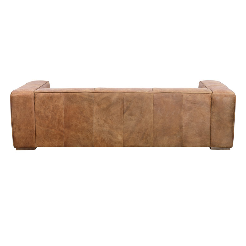 Bolton Sofa Cappucino, Cappuccino Genuine Leather