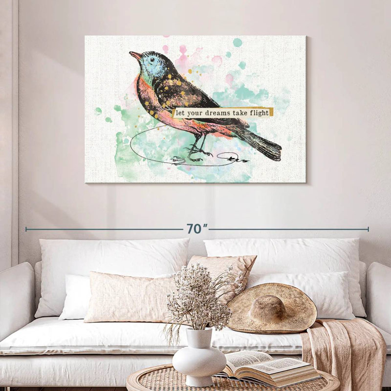 Brampt Thoughtful Wings II, 30" H x 45" W