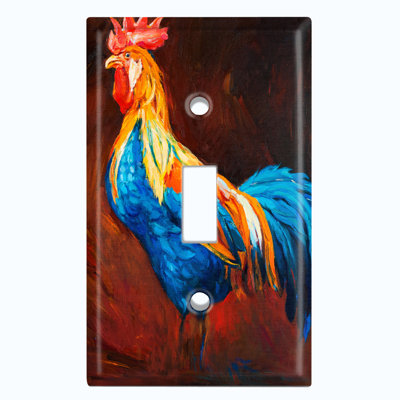 1 - Gang Toggle Light Switch Standard Wall Plate