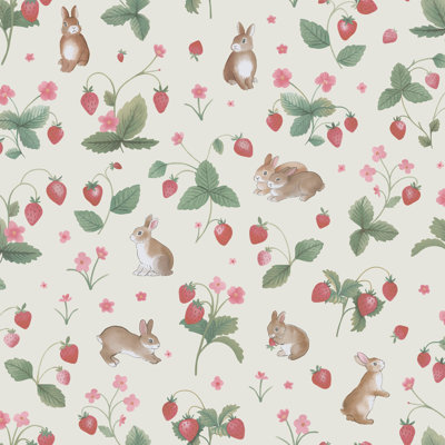 Cream/multi Nature's Magic Wallpaper Nonwoven, Non-pasted Textured Wallpaper 57sqft.
