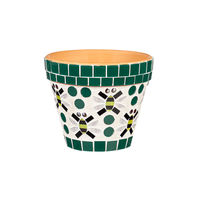 Cache-pot Bumble Bee Mosaic