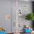 Adjustable Height Floor-to-Ceiling Vertical Cat TreeCat Climbing Tower