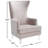 Bree 73.914Cm Wide Velvet Wingback Chair-1502923822