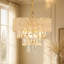 Lustre tambour en cristal 3 lumières Ether