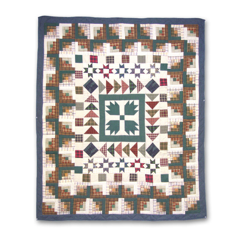 Bear Creek Quilted Throw Blanket