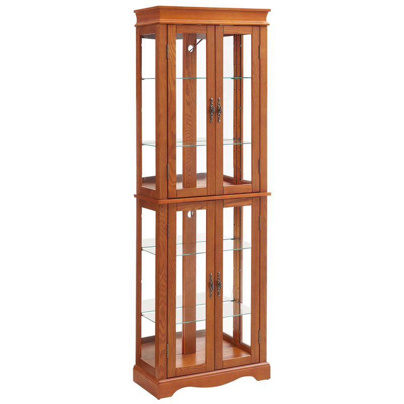 Armoire de cuisine avec tablettes esthétiques exquises et cloisons intérieures réglables