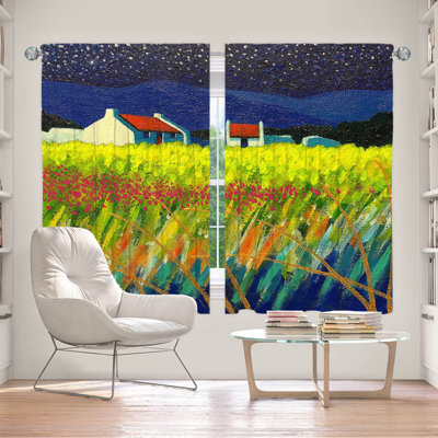 Fedja Room Darkening Curtain Pair