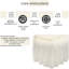 Percale Valance Sheet Polycotton Solid Colour Bed Sheet Single Double King Super King Machine Washable High Quality-19277568-19277566