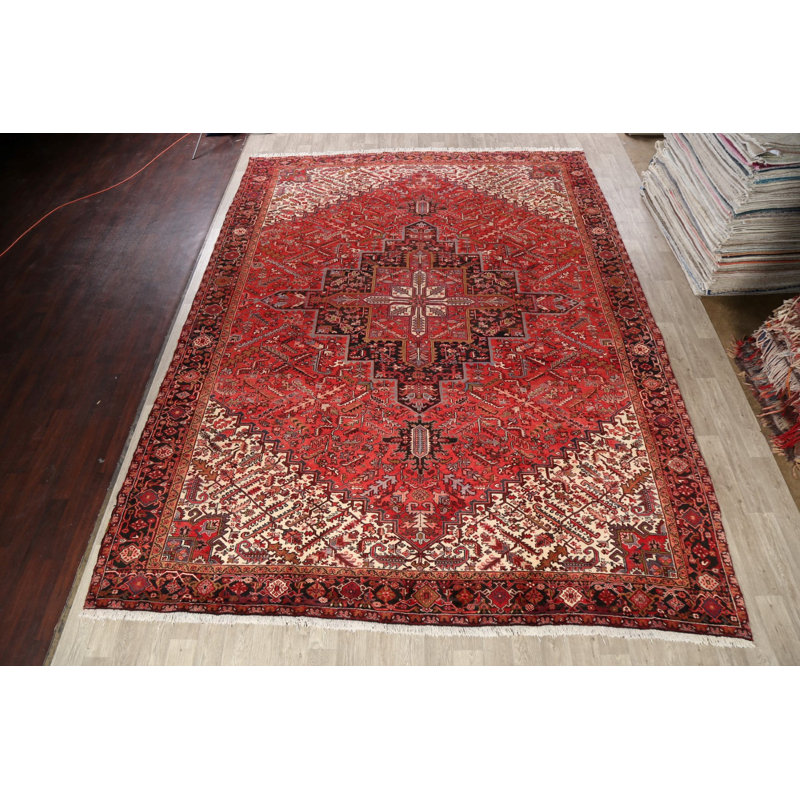 Tapis à motif de teinture végétale 12 x 15