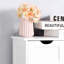 Armoire de rangement pour salle de bain blanche