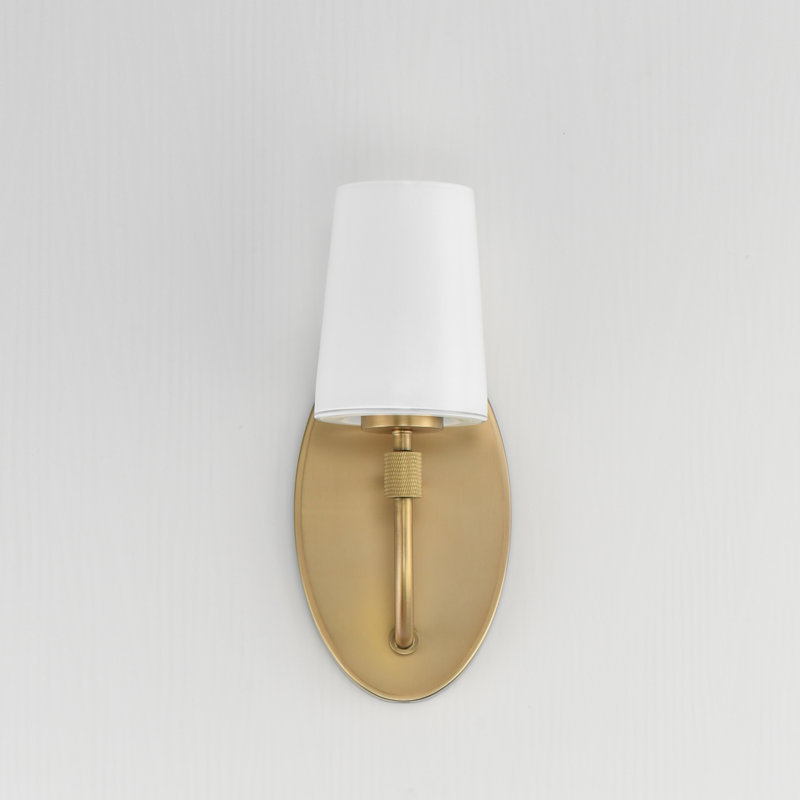 Durham-Wall Sconce, Natural Aged Brass