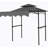 Barbecue Gazebo Shelter,Outdoor Grill Gazebo,With Side Awning,Side Shelves And Hooks-126448334