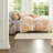 Modern Orange Cotton Bedding Sets, Full/queen, Damask Design, Comfortable For Home