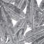Décoration murale en métal texturé plume texturée - gris, 20 po, 17,25 po, 14,25 po, utilisation intérieure seulement, fixation par anneau 3, utilisation,