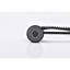 Robinet de cuisine rétractable à poignée simple-104406447