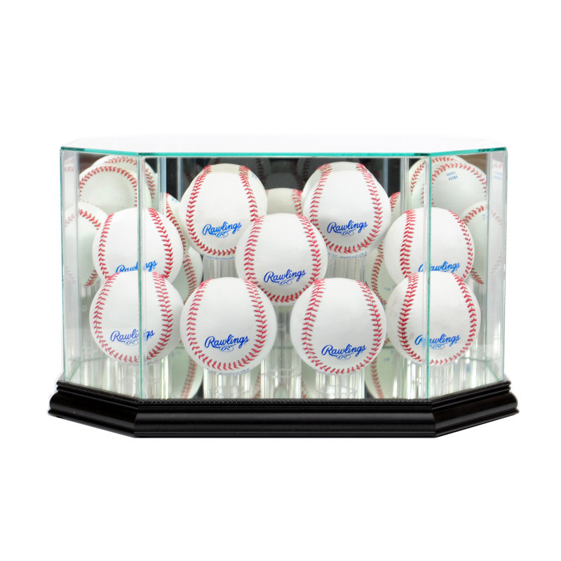 Vitrine de baseball Octagon Nine, Noir