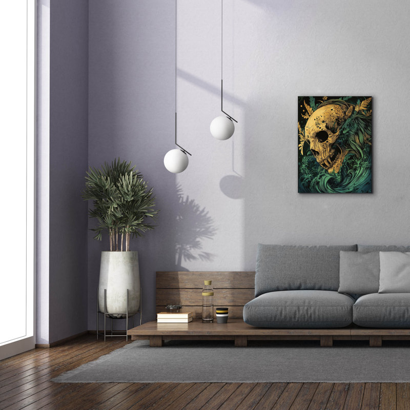 Toile épique Graffiti «AfterLife Lion» par Ann Klee, 26 po x 34 po, H 34 po x l 26 po