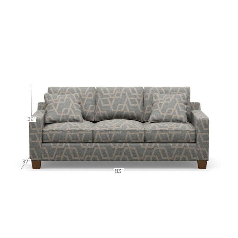Metro Sofa, Walnut, Perky 855437