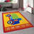 Nino Rectangle Geometric Handmade Nylon Rug-22202735