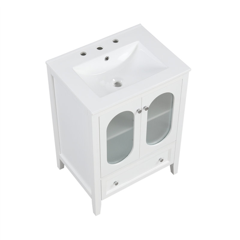 Base de meuble-lavabo simple 24 po seulement