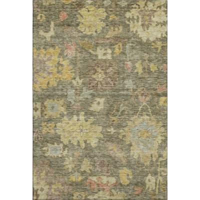 Premium Machine Washable Konopka AMF1108 Global Rug