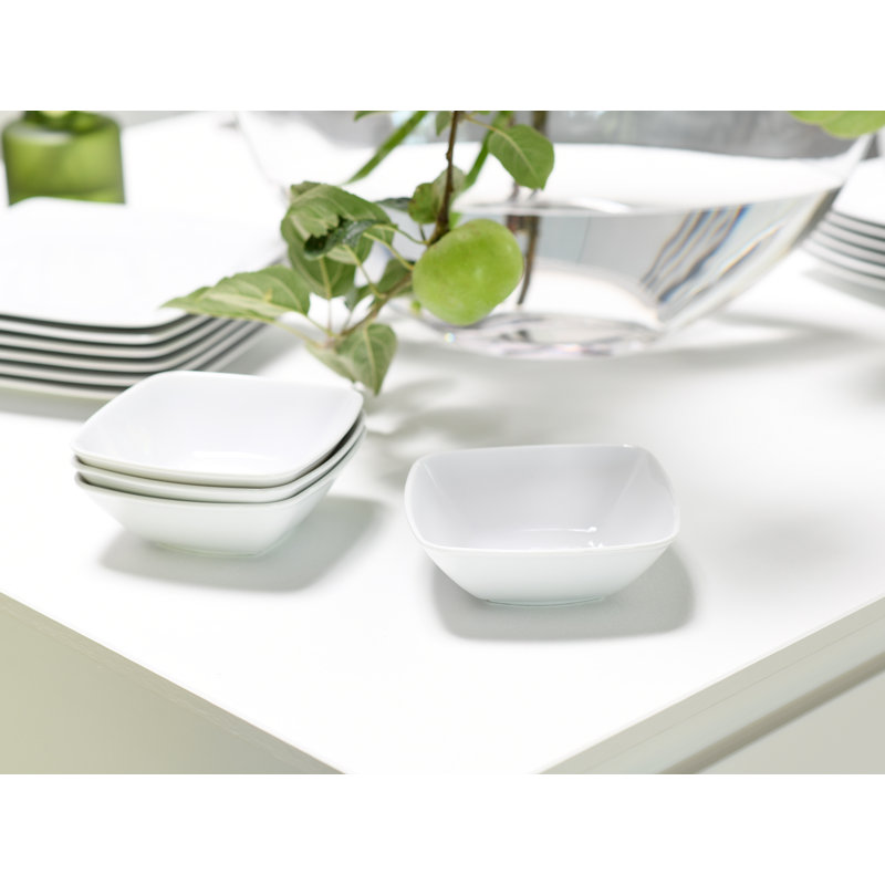 6-Piece Cereal Bowl Set, Victoria White Series