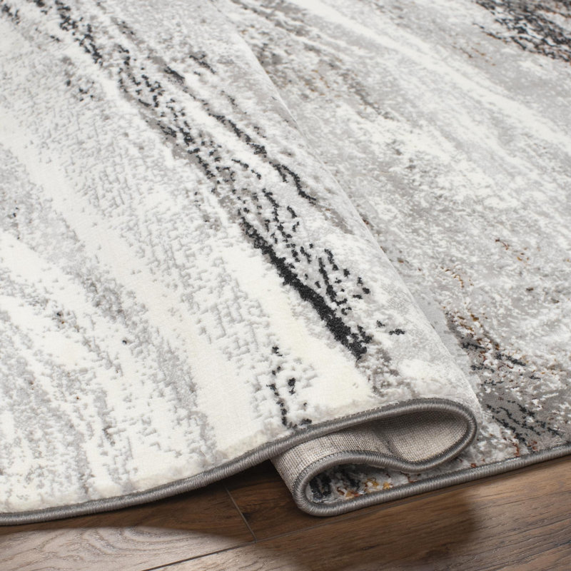 Quanna Abstract Indoor Rug, Rectangle 9'2" x 12'