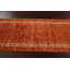 Tapis orange noué à la main de conception unique 2 pi 9 po x 9 pi 2 po