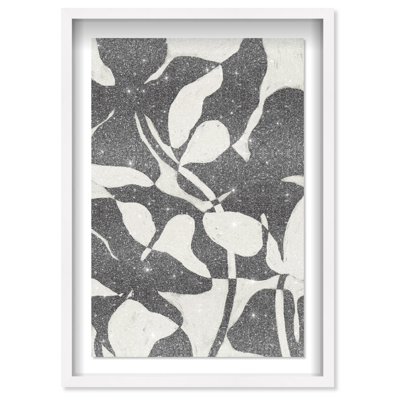 Inverted Nature Print by Oliver Gal, 16.5"H x 11.5"W, White Shadowbox