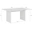 Montebello Pine Solid Wood Base Dining Table-1606849350-1606849351
