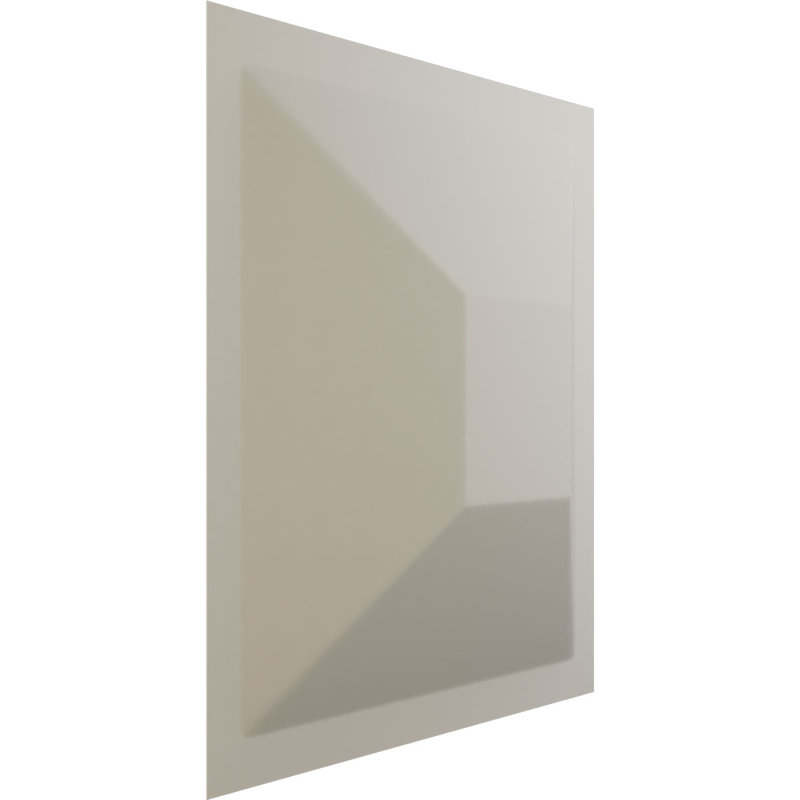 Panneau mural décoratif 3D Diane EnduraWall, Blanc fleur satiné UltraCover