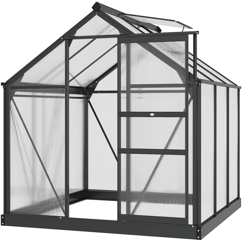 6 Ft W x 6 Ft. D Greenhouse