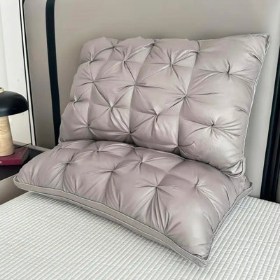 Coussin décoratif tricoté sur le thème de l'amour, tissu respirant doux, coussin de soutien du cou réversible et lavable
