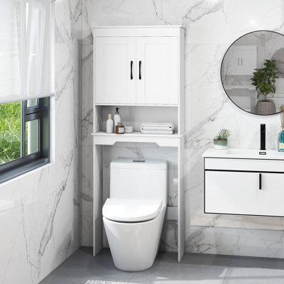 Freestanding Over The Toilet Storage